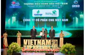 ​CTCP CNG Việt Nam vinh dự nhận giải thưởng “Vietnam Top Brands 2025”